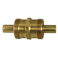 3/8 BRASS DOT AIR BRAKE HOSE END UNION- BODY ONLY