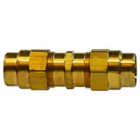 3/8 BRASS DOT AIR BRAKE HOSE END UNION