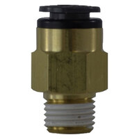 1/4 X 1/8 BRASS DOT COMPOSITE BODY PUSH-IN MALE ADAPTER