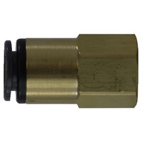 1/4 X 1/8 BRASS DOT COMPOSITE PUSH-IN FEMALE ADAPTER