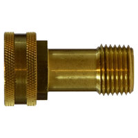 3/4 X 1/4 BRASS GARDEN HOSE FEMALE X MALE SWIVEL ADAPTER