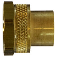 3/4 X 1/8 BRASS GARDEN HOSE RIGID FEMALE ADAPTER