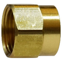 3/4 X 1/2 BRASS GARDEN HOSE RIGID FEMALE ADAPTER