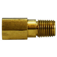 1/8 X 1 1/4 BRASS PIPE DOT APPROVED LONG EXTENSION ADAPTER