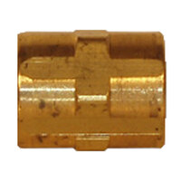 1/8 X 1/16 BRASS PIPE HEX REDUCING COUPLING USA