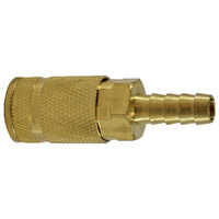 1/4 X 1/4 BRASS PNEUMATIC ARO 210 INTERCHANGE HOSE ID COUPLER