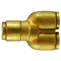 5/32 BRASS PUSH-IN UNION Y