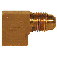 1/4 X 1/8 BRASS SAE 45 DEGREE FLARE 90 DEGREE FEMALE ELBOW USA