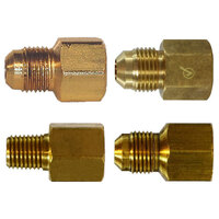 FITTINGS-SAE 45 FLARE-FEMALE ADAPTER