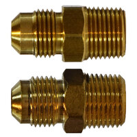 FITTINGS-SAE 45 FLARE-MALE ADAPTER