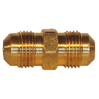 5/8 BRASS SAE 45 DEGREE FLARE UNION USA