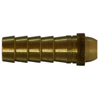 3/16 BRASS WELDED HOSE FITTING STEM ONLY- WELDING HOSE CONNECTOR