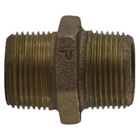 1/8 BRONZE PIPE HEX NIPPLE