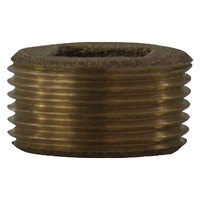 1/2 BRONZE PIPE SQUARE DRIVE COUNTERSUNK PLUG