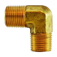 1/8 BRASS BARSTOCK 90 DEGREE MALE ELBOW