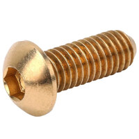 3/8-16 x 3/4 Brass Hex Drive Button Head Socket Cap Screw