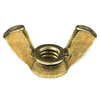 1/4-20 Brass Wing Nut