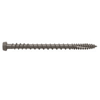 10 X 1 3/4 CAPE COD GRAY TRIM HEAD COMPOSITE DECK SCREW 2250/CARTON