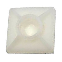 3/4 X 3/4 CLEAR CABLE TIE ADHESIVE MOUNT