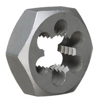 1/2-28 CARBON STEEL HEX RETHREADING DIE