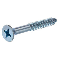 5 x 5/8 Zinc Finish Steel Phillips Drive Flat Head Particle Board Screw