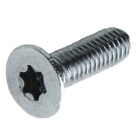 #6-32 x 3/8 Zinc Finish Steel Torx Drive Flat Head Machine Screw