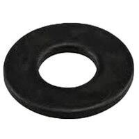 #4 Black Zinc Finish Low Carbon Steel SAE Flat Washer