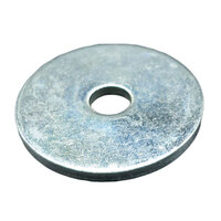 1/4 X 1 1/2 ZINC FINISH STEEL EXTRA THICK FENDER WASHER 1/8 THICK