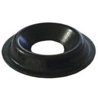 #8 BRASS BLACK OXIDE FINISH FLANGE COUNTERSUNK FINISHING WASHER (AUVECO 16009)