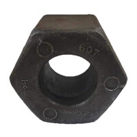 2 1/2 Plain Finish Steel ASTM A194 2H Heavy Hex Nut Blank