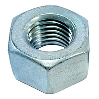 1 1/4-7 Zinc Finish Steel Left Hand Heavy Hex Nut