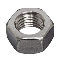 1/4-20 18-8 Stainless Steel Left Hand Finished Hex Nut