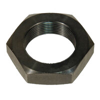 1 1/2-6 Plain Finish Steel A563 Grade A Left Hand Hex Jam Nut