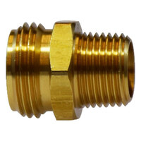 3/4 X 3/8 LEAD-FREE BRASS GARDEN HOSE RIGID MGH X MIP ADAPTER USA