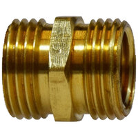 3/4 X 3/4 LEAD-FREE BRASS GARDEN HOSE RIGID UNION