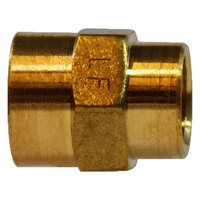 1/4 X 1/8 LEAD-FREE BRASS PIPE HEX REDUCING COUPLING