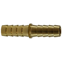 1/4 LEAD-FREE BRASS HOSE BARB MENDER/SPLICER USA