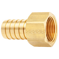 3/4 X 3/4 LEAD-FREE BRASS HOSE BARB RIGID FEMALE ADAPTER USA