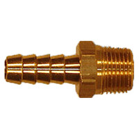 5/8 X 3/4 LEAD-FREE BRASS HOSE BARB RIGID MALE ADAPTER USA