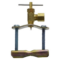 1/4 LEAD-FREE BRASS NEEDLE VALVE SELF PIERCING SADDLE VALVES