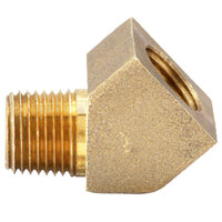 1/8 LEAD-FREE BRASS PIPE 45 DEGREE BARSTOCK STREET ELBOW