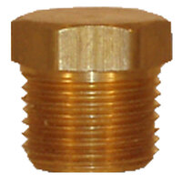 3/4 LEAD-FREE BRASS PIPE HEX HEAD PLUG USA