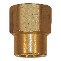 3/4 X 1/2 LEAD-FREE BRASS PIPE REDUCING COUPLER USA