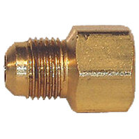 5/8 X 3/4 LEAD-FREE BRASS SAE 45 DEGREE FLARE FEMALE ADAPTER USA