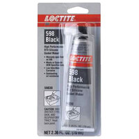 SI 598 BLACK HIGH PERFORMANCE RTV SILICONE GASKET MAKER 70 MIL TUBE