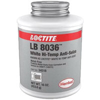 LB 8036 WHITE HIGH TEMPERATURE ANTI-SEIZE 16 OZ BOTTLE