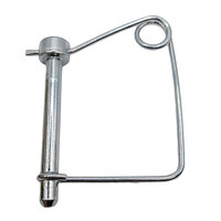 1/2 x 1 5/8 LX-11 Zinc Finish Steel Lox-All Pin (Coil Tension Snap Safety Pin)