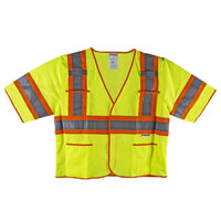 SAFETY VEST LIME ANSI CLASS 3 BREAKAWAY HI VIZ SMALL