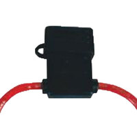 8 AWG MAXI FUSE HOLDER WITH 12 WIRE RATED TO 60 AMP