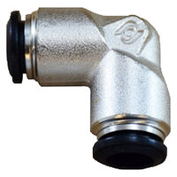 4MM NICKEL PLATED BRASS PUSH-IN METRIC UNION ELBOW